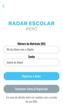 Game screenshot Radar Escolar Iperó apk
