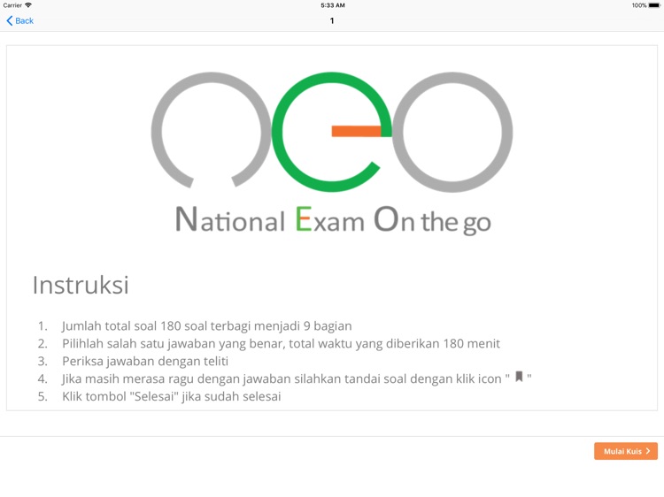 NEO S1 Bidan:Latihan2 for iPad