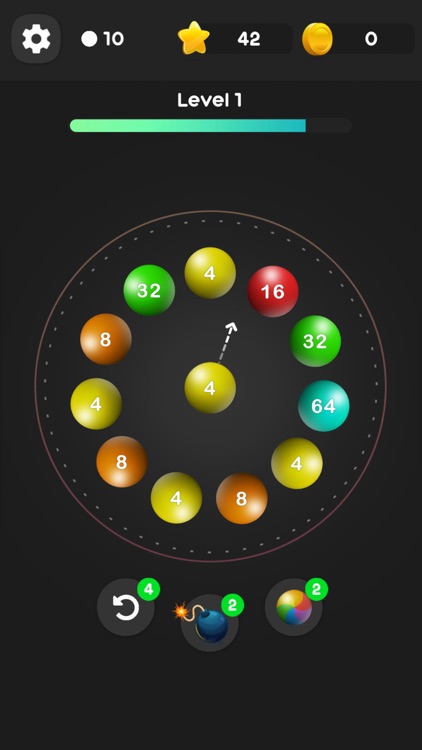 Roll Merge Balls 2048 Puzzle screenshot-0