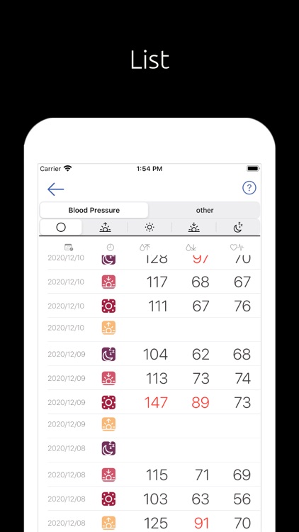 Quitter's Blood Pressure Memo screenshot-3