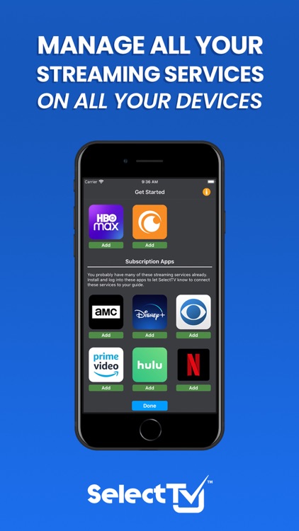 SelectTV: Stream TV & Movies