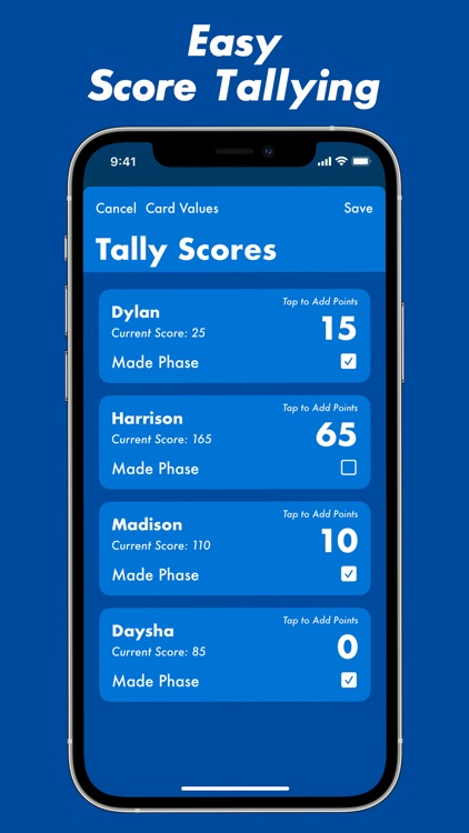 Phase 10 Scoring