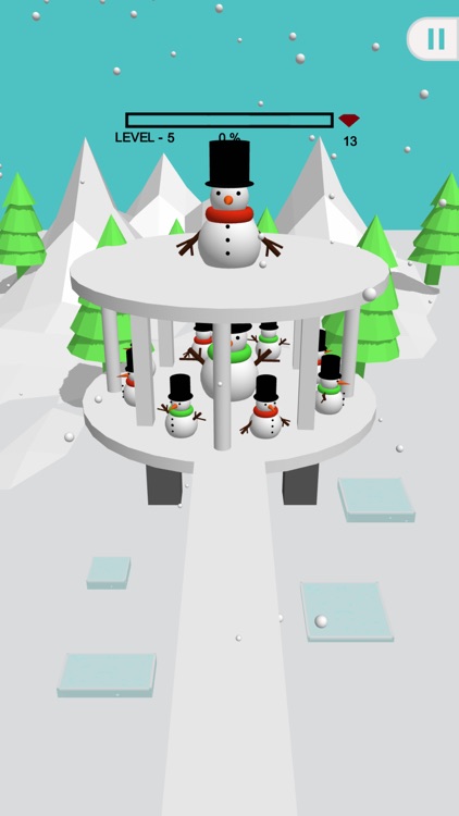 Frosty Snowman Toss screenshot-3