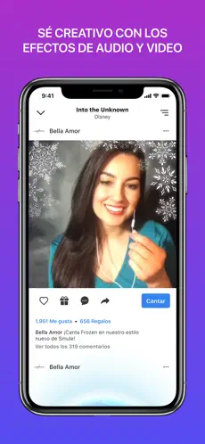 Captura de Pantalla 5 Smule: Canto y karaoke social iphone