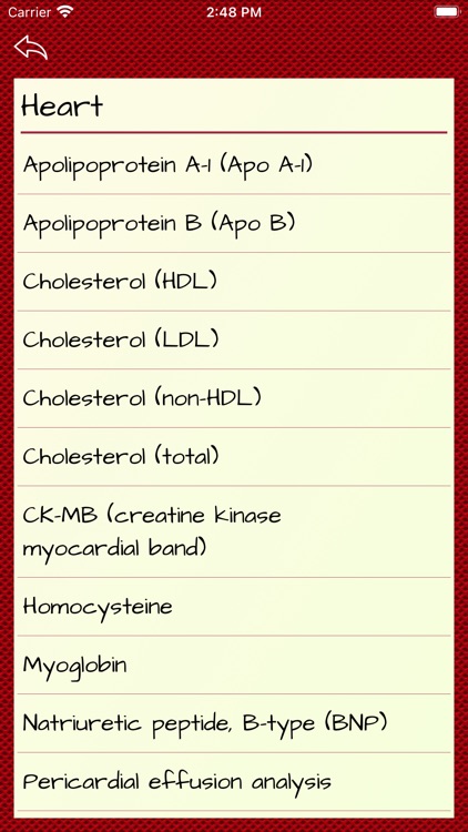 Blood Test Results: Lab Values screenshot-3