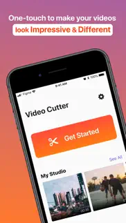 cut videos: edit & trim video iphone screenshot 1