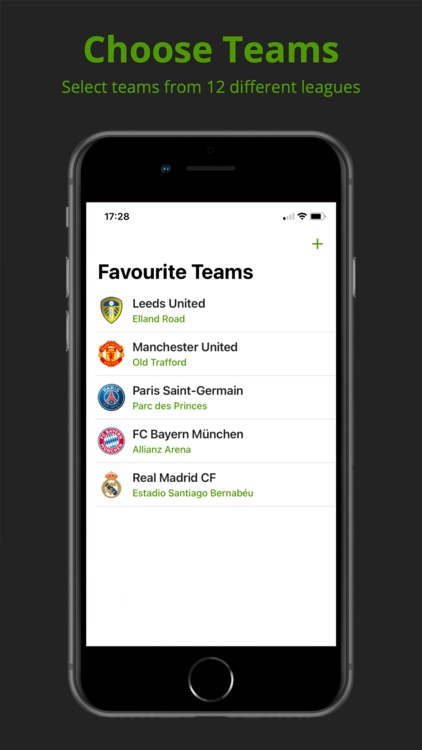 Teams - Soccer Widget screenshot-4