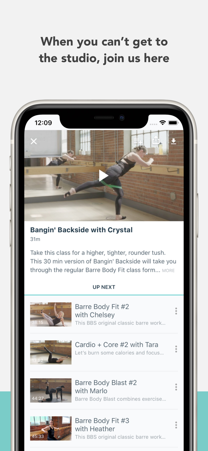 Barre Body Studio On Demand