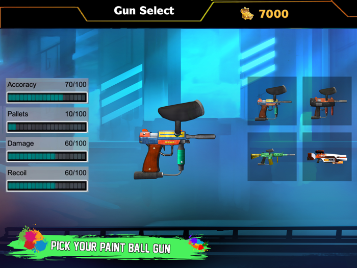 Paintball Shooting Arena Games