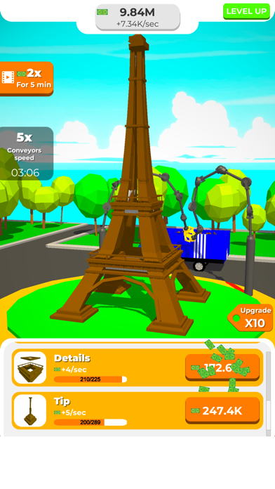 Idle Landmark - Tycoon Game screenshot 2
