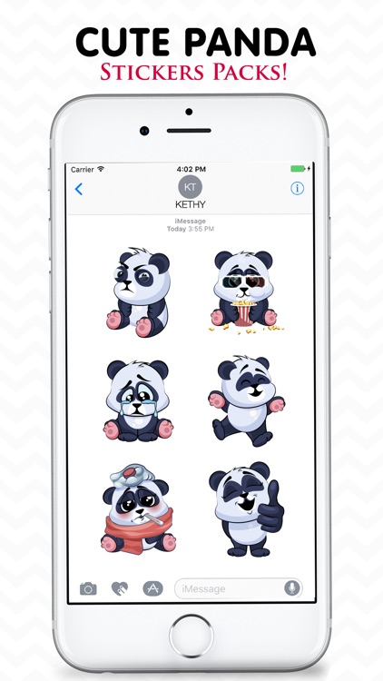 Cute Panda Stickers Pack!