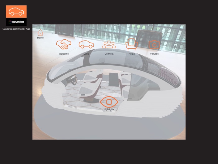 Covestro Car Interior App