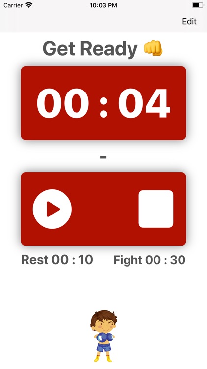 Champion Boxing Academy Timer