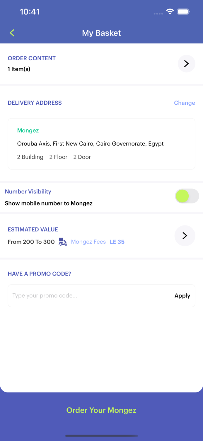 Mongez—Your Personal Assistant