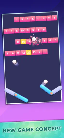 Game screenshot Flipper Smash - Balls & Bricks mod apk