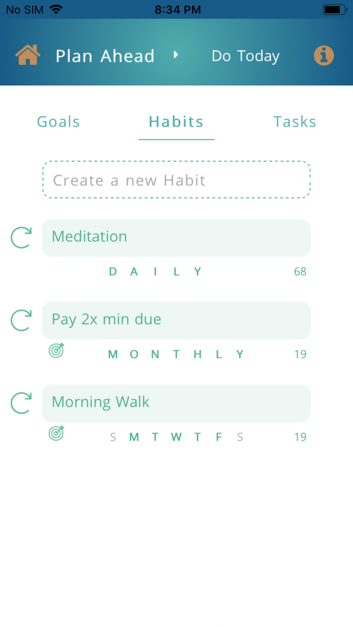 TodayPlus Actions to Outcomes