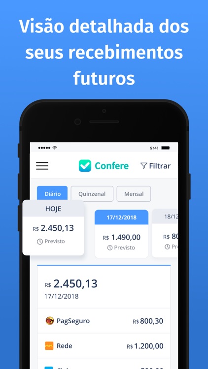Confere - Conciliação Cartões
