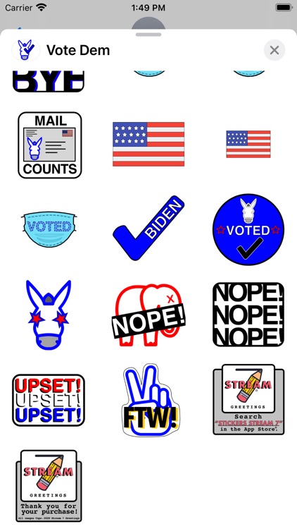 Democratic Vote 2020