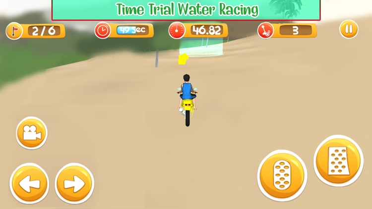 Water Bike 3D Racing Stunts screenshot-4