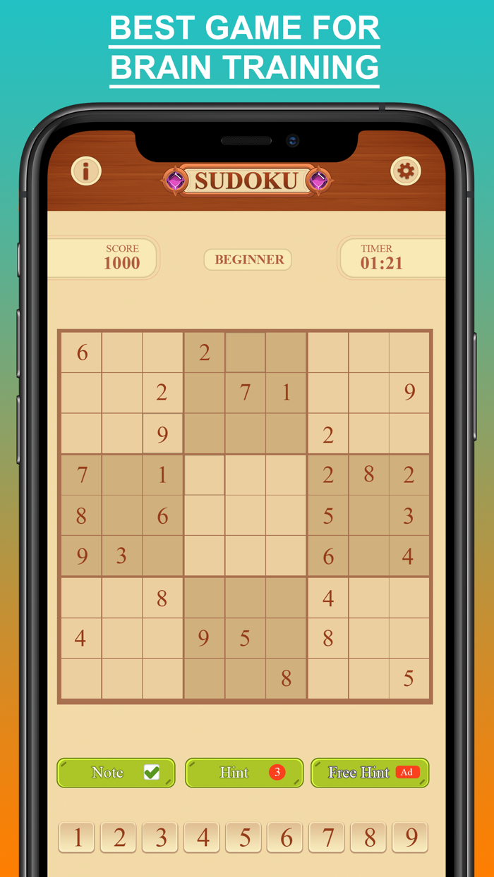 Sudoku - Solve Numbers Puzzle