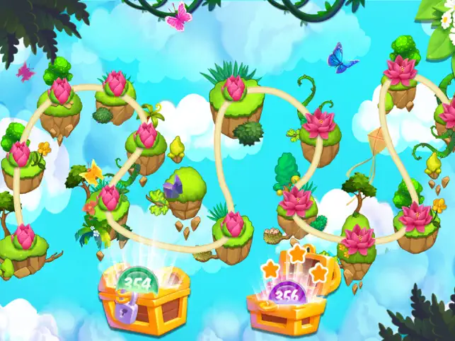 Blossom Jungle, game for IOS