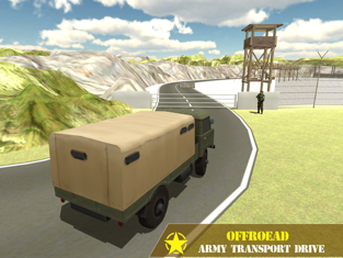 Army Transport Driving Games, game for IOS
