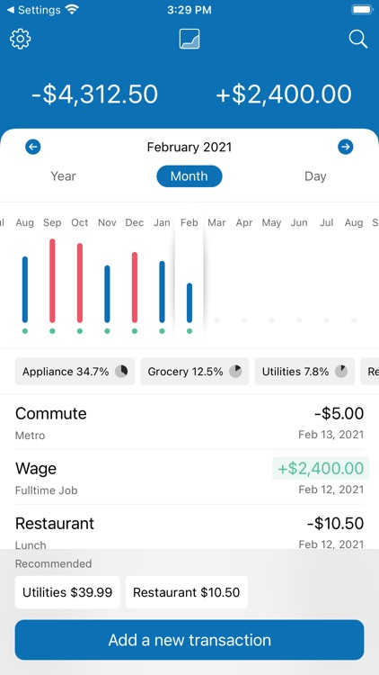 Coins - Personal account book screenshot-0