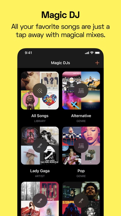 Next: Magic DJs & Playlists
