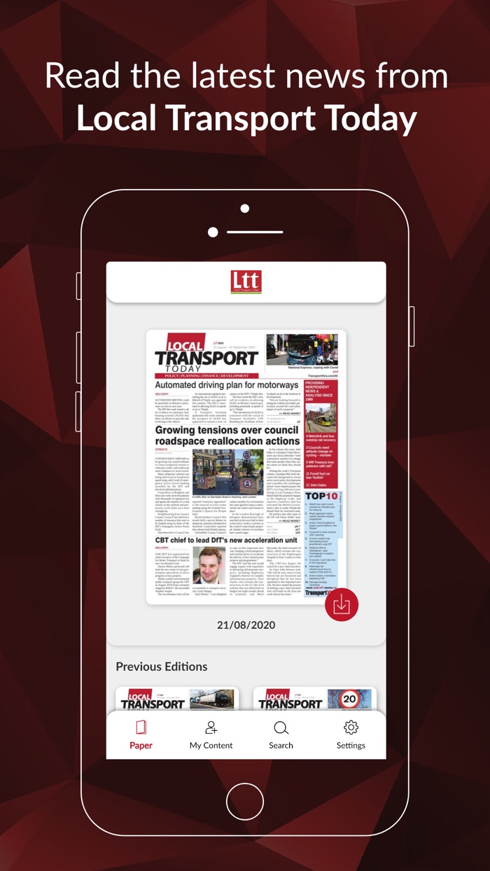 Local Transport Today