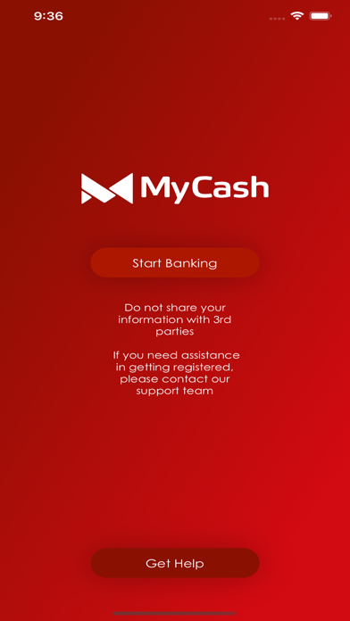 How to cancel & delete MyCash Mobile  Banking from iphone & ipad 1