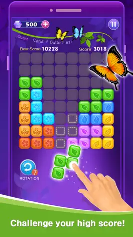 Game screenshot Block Puzzle Cute Butterfly apk