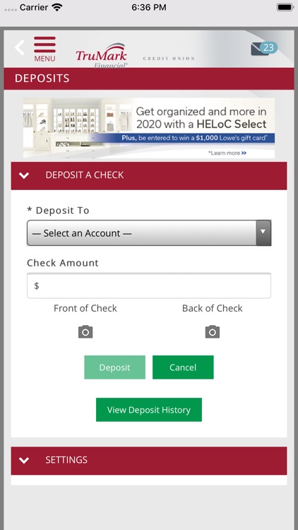 TruMark Financial CU screenshot-3