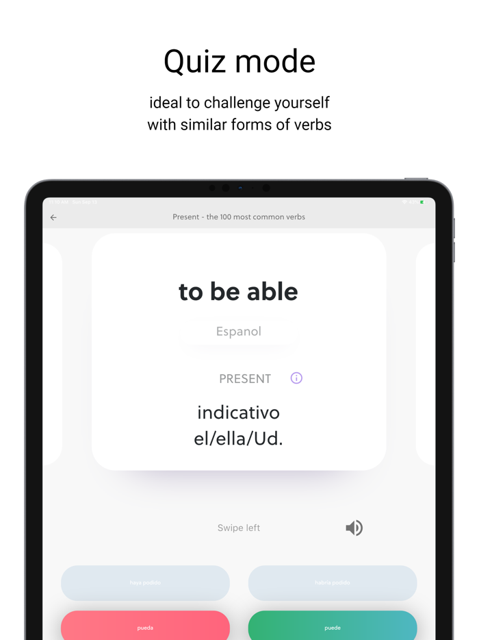 Spanish Verb Trainer