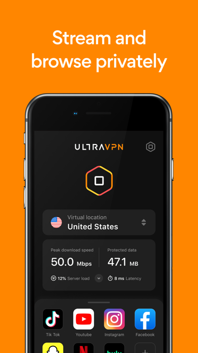 Ultra VPN: Unlimited VPN Proxy Screenshot