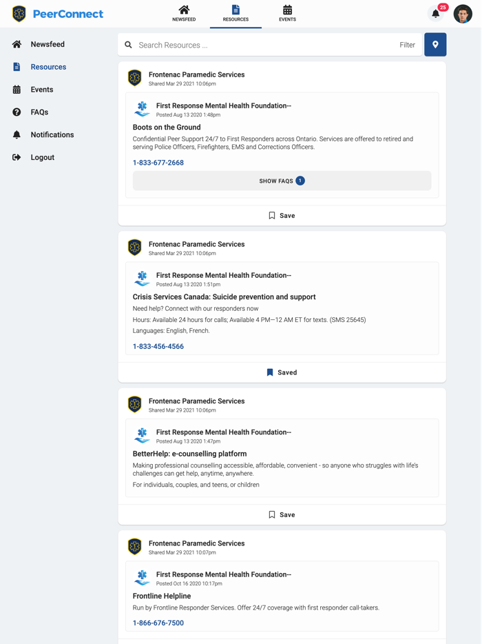 Frontenac PS PeerConnect