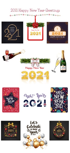2021- Happy New Year Greetings截图
