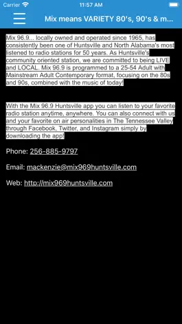 Game screenshot Mix 96.9 Huntsville. hack