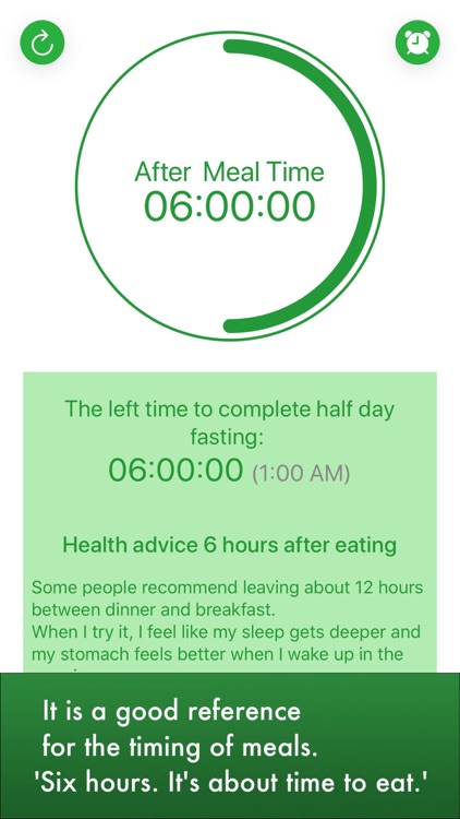 After Meal Timer