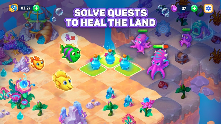 Sea Merge! fish aquarium games