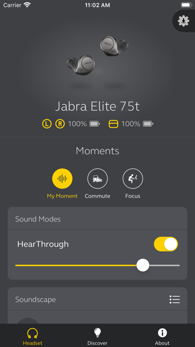 Jabra Sound+ screenshot1