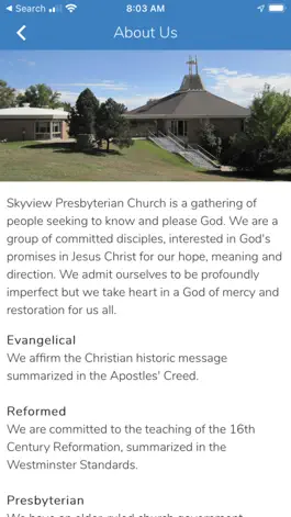 Game screenshot Skyview Presbyterian Church apk