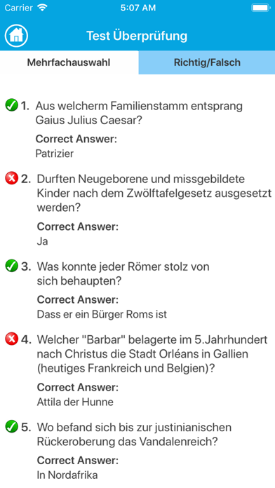 Das Römische Reich Wissenstest Screenshot 3