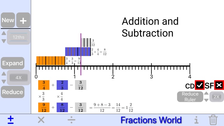 Fractions World