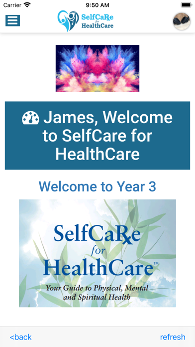 SelfCare for HealthCare™ screenshot 2