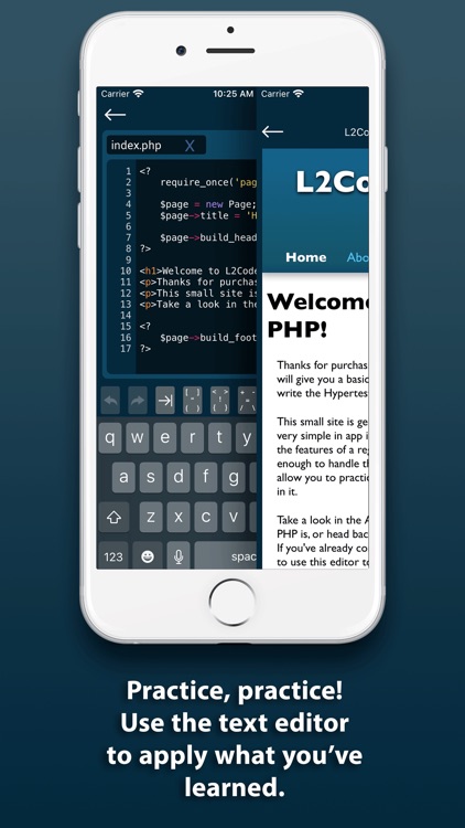 L2Code PHP - Learn write PHP screenshot-4