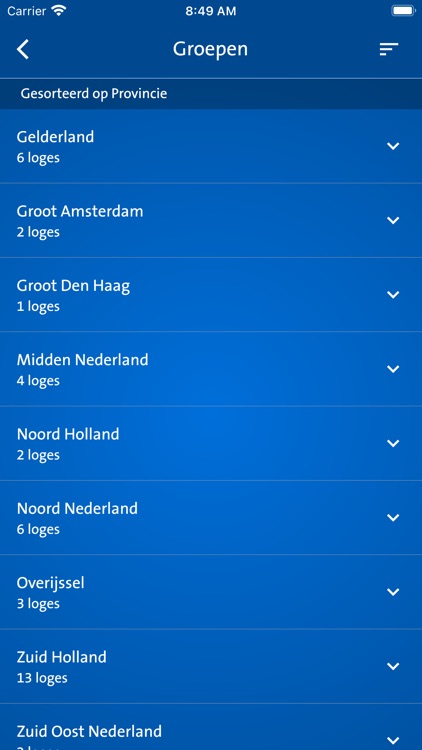 Vrijmetselaars app screenshot-3