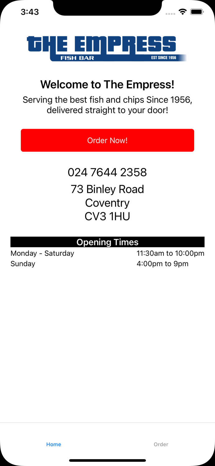 The Empress Fish Bar