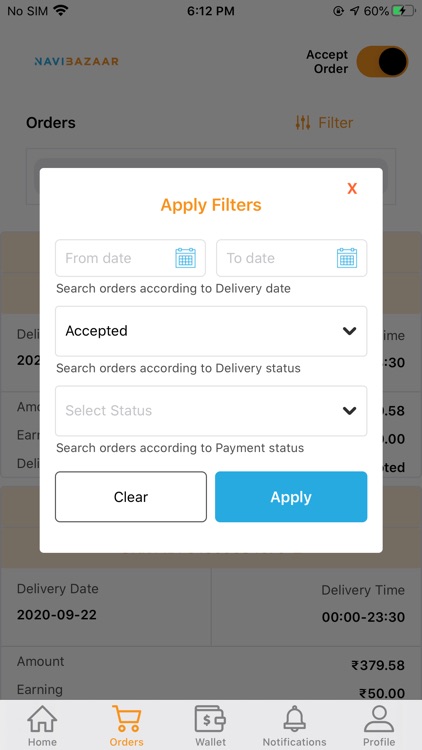 NB Delivery App screenshot-5