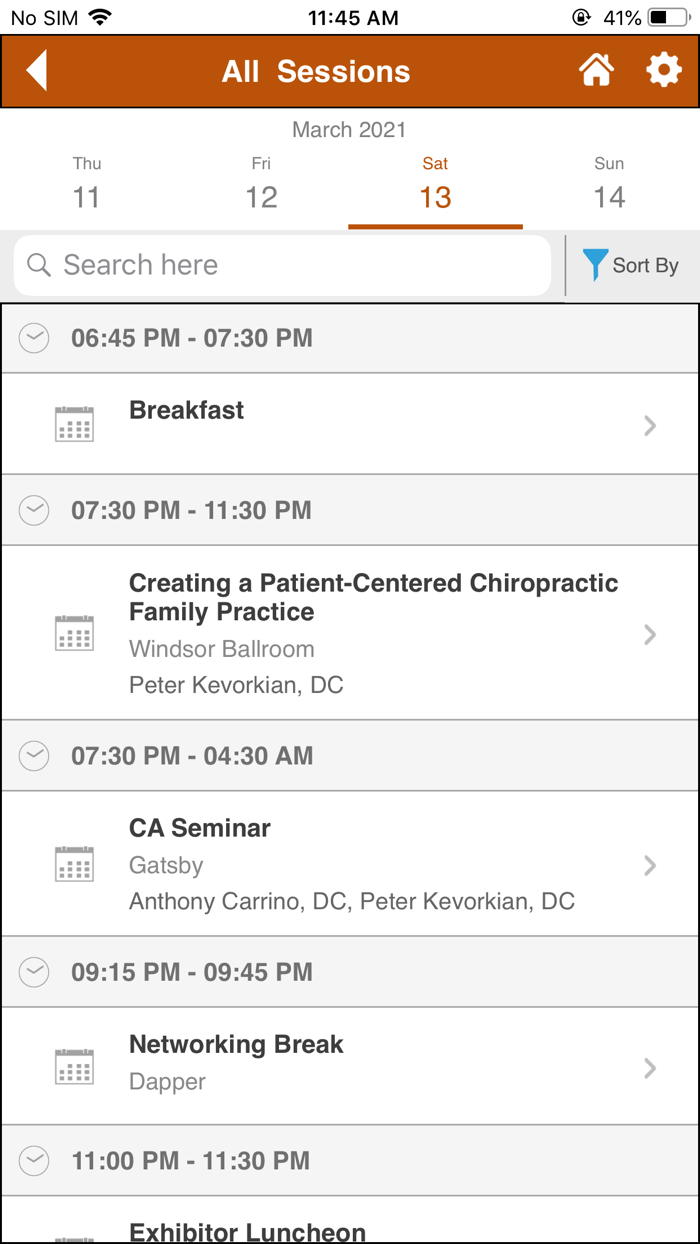 NCPA Mobile Event App
