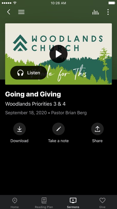 How to cancel & delete Woodlands Church - Wisconsin from iphone & ipad 3